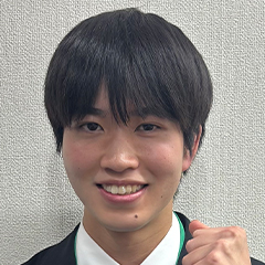 圓谷　咲良 くん　早稲田大学　創造理工学部　経営システム工学科