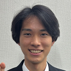 石崎　遙大 くん　早稲田大学　創造理工学部　経営システム工学科