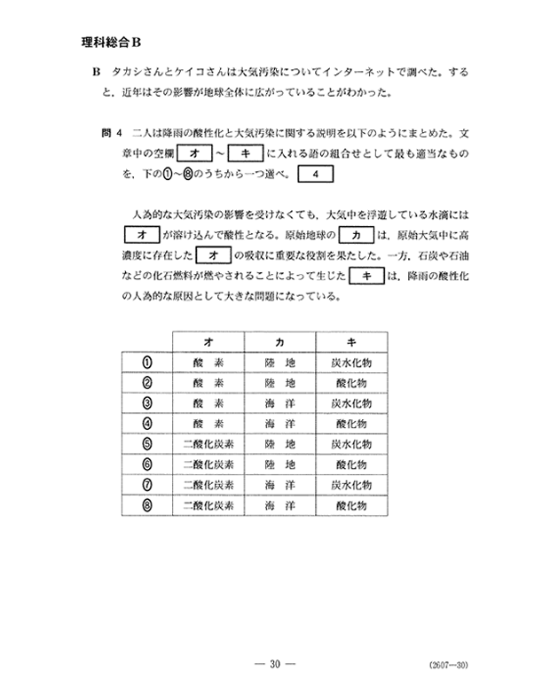 大学入試センター試験｜解答速報2011｜予備校の東進