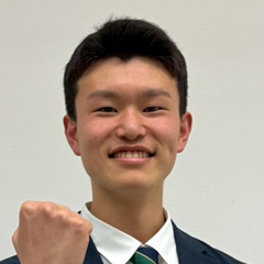 並木　廉多朗 くん　千葉大学　法政経学部