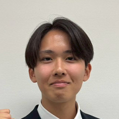 深水　陸叶 くん　中央大学　基幹理工学部　応用化学科