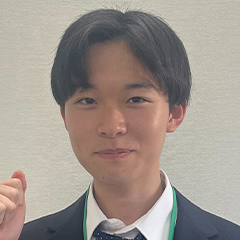 大野　太一 くん　千葉大学　工学部　物質科学コース
