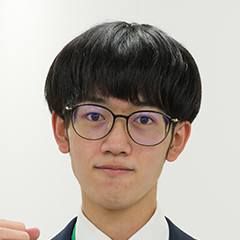 林　侑輝 くん　法政大学　理工学部
