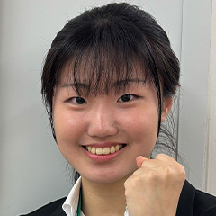長井　千紘 さん　早稲田大学　商学部　全トラック