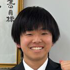 松尾　悠 くん　中央大学　理工学部　ビジネスデータサイエンス学科