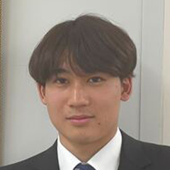 奥津　悠生 くん　東洋大学　理工学部　応用化学科