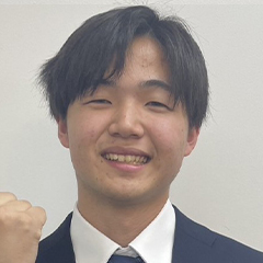 上町　亘 くん　法政大学　生命科学部