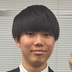 藤野　滉士 くん　千葉大学　法政経学部