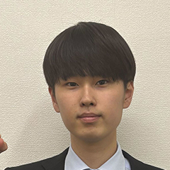 冨澤　優斗 くん　明治大学　理工学部　数学科