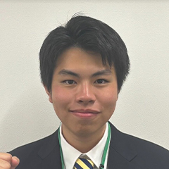 鴫原志 くん　青山学院大学　理工学部