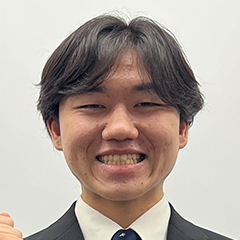 三原　脩士朗 くん　明治大学　農学部
