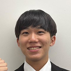 中山　朔 くん　東京理科大学　創域理工学部