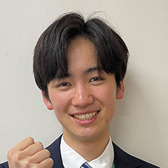 山岸　奨之 くん　千葉大学　工学部　総合工学科　物質科学コース