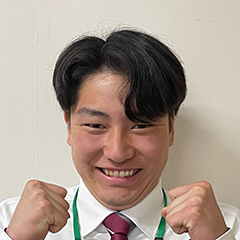 富澤　晴 くん　明治大学　商学部　商学科
