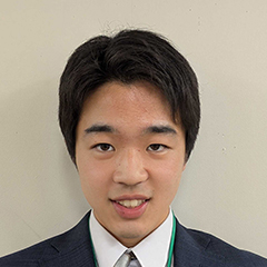 西田　昊也 くん　中央大学　社会理工学部　ビジネスデータサイエンス学科