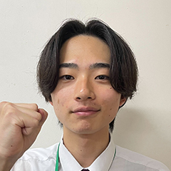 田澤　波瑠斗 くん　早稲田大学　教育学部　公共市民学科
