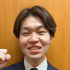 渡邊　輝星 くん　東洋大学　経営学部