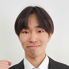浅沼　暖人 くん　東京理科大学　先進工学部　マテリアル創成工学科