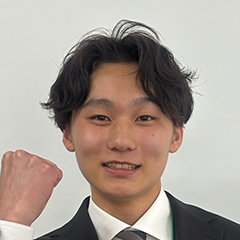 小板橋　優人 くん　明治大学　農学部　　農芸化学科