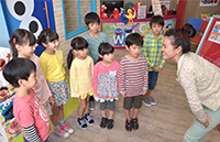 先生と対面