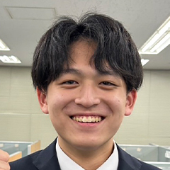 粕谷　陸 くん　一橋大学　法学部