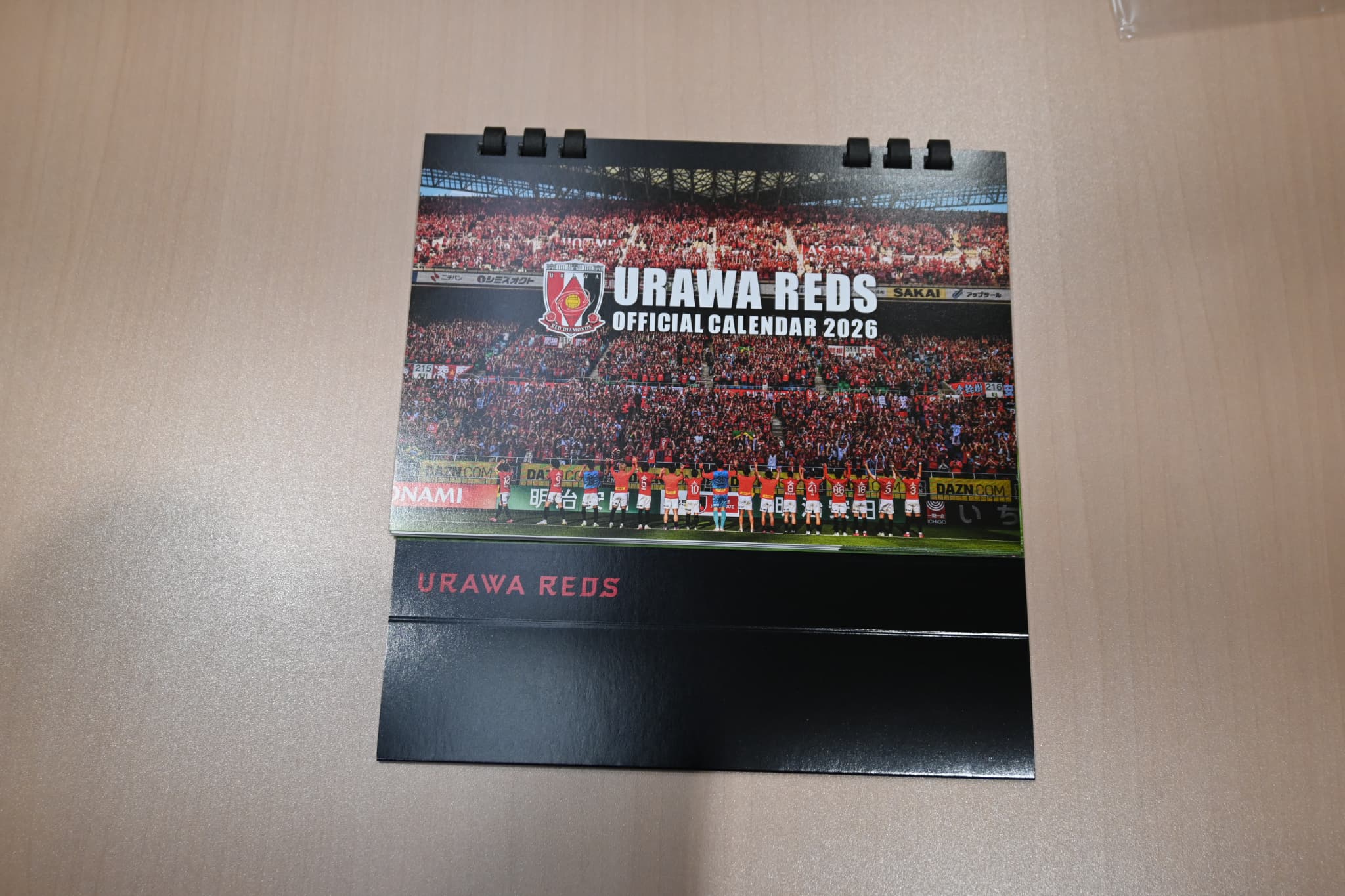 浦和レッズ　卓上カレンダー