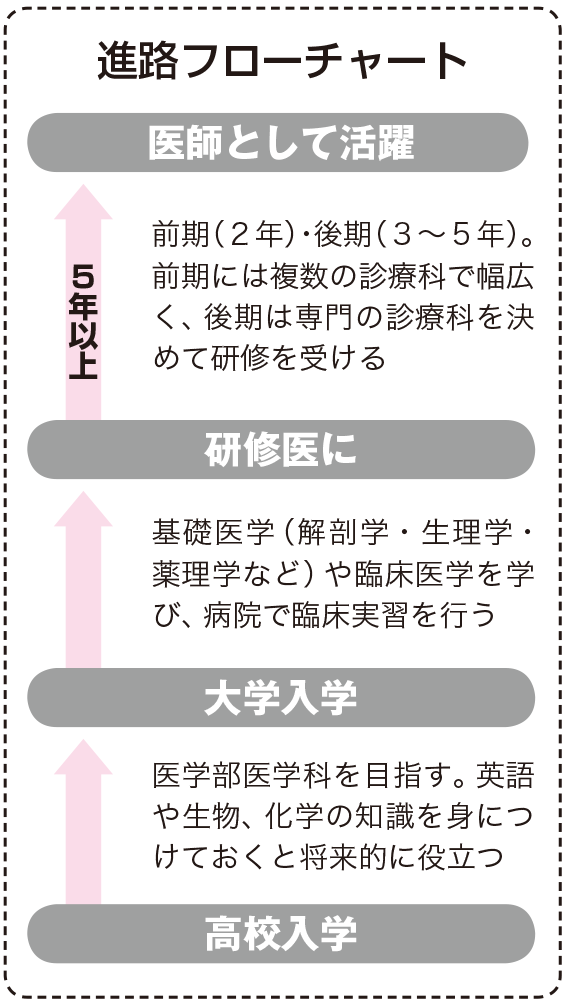 医師 医者 ドクター なり方 資格 仕事内容 年収など 未来の職業研究 東進の職業情報サイト