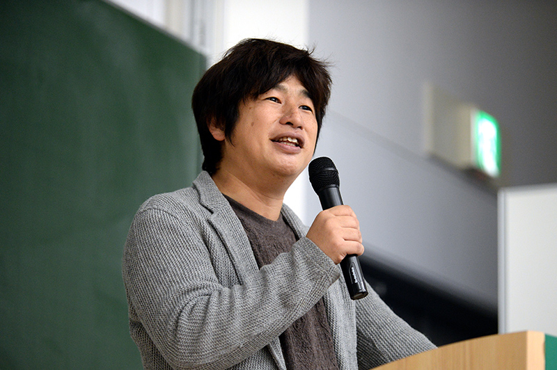 講演者の写真
