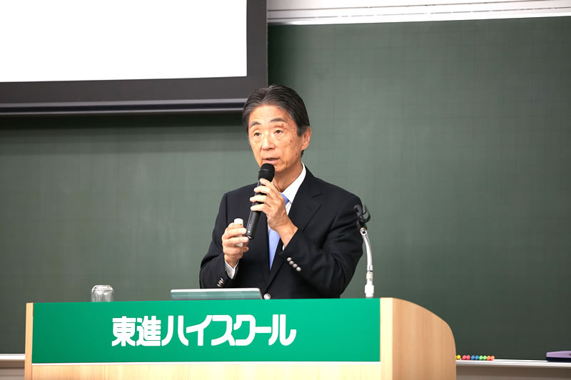 講演者の写真