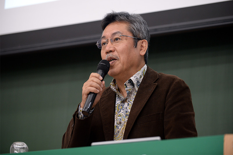 講演者の写真
