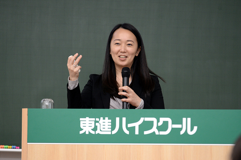 講演者の写真
