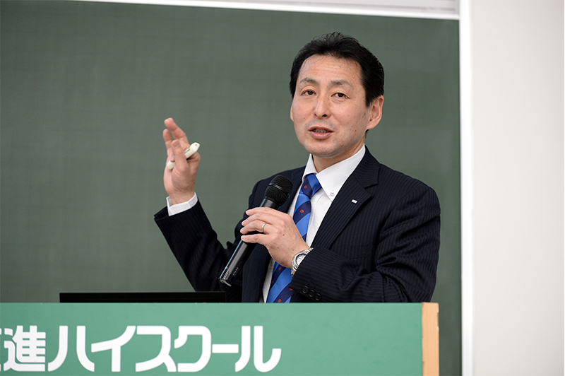 講演者の写真