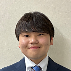 菅野　瑛太郎 くん　早稲田大学　社会科学部