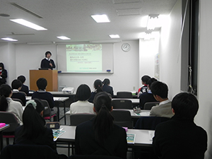生徒説明会の様子