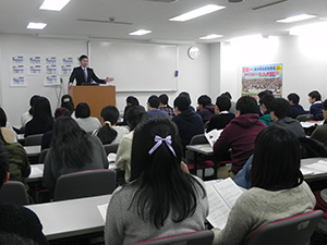 受験生決起会の様子
