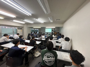 校舎長朝礼