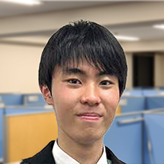 小林　拓未 くん　中央大学　法学部