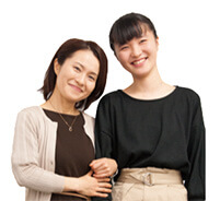 外山さん親子のイメージ