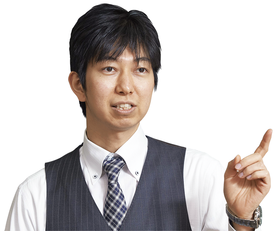 東進英語科講師　土岐田 健太先生のイメージ