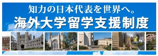 海外大学留学支援制度