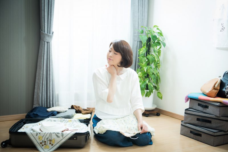 赤ちゃんと帰省するときの持ち物リスト