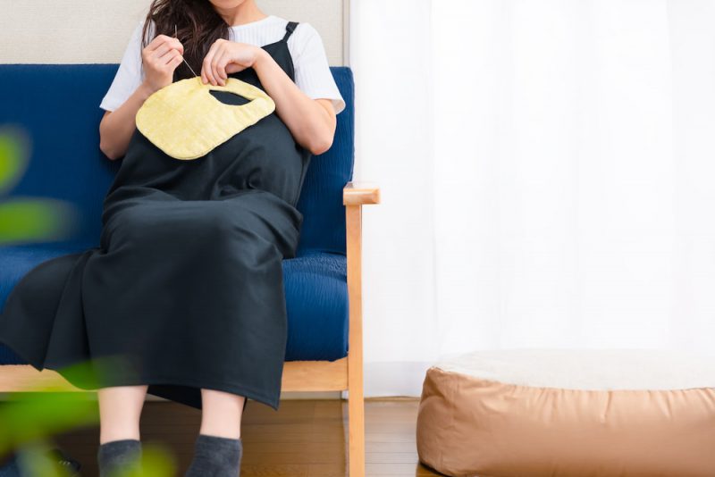 赤ちゃんのスタイを手作りする方法