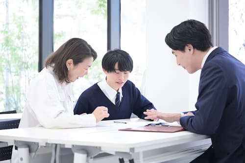 面談の様子