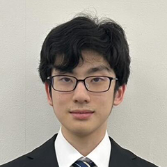 橋本　裕翔 くん　早稲田大学　先進理工学部　電気・情報生命工学科