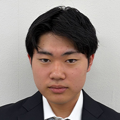 里島　慶栄 くん　法政大学　文学部　史学科