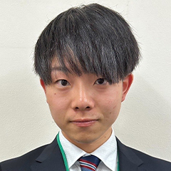 中西　啓人 くん　宇都宮大学　農学部　農業環境工学科