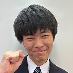 石村　勇樹 くん　早稲田大学　基幹理工学部