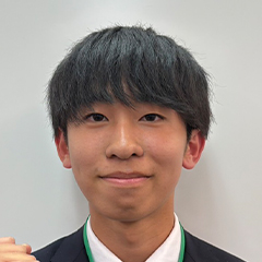 鈴木　晴太 くん　早稲田大学　教育学部