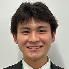 樋口　直希 
くん　東洋大学　社会学部　社会心理学科