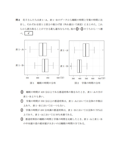 情報Iの試作問題3